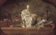 Jean Baptiste Simeon Chardin Draw a France oil painting artist